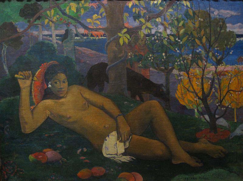 Paul Gauguin Te Arii Vahine oil painting image